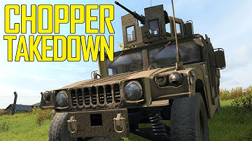 DayZ .50cal Humvee Massacre: Chopper Takedown - Part 1 - Breaking Point