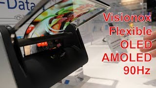 Visionox Flexible OLED with 7H hardness at Display Week 2019 screenshot 1