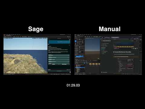 Druid Sage set's up a new level with the plugin Procedural World Generator in record time