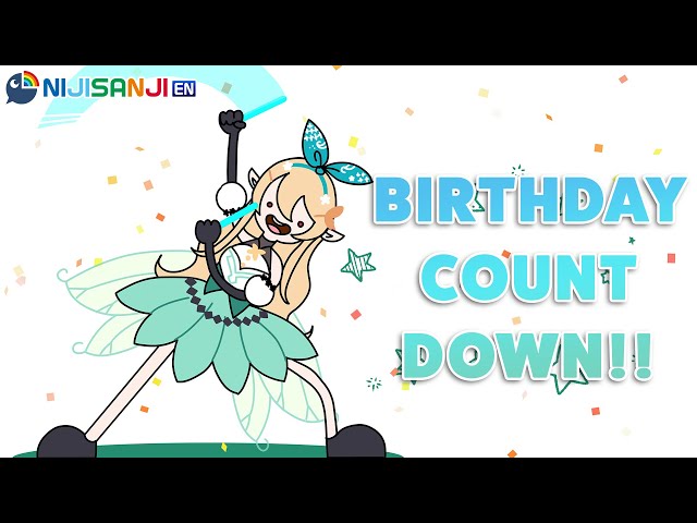 【BIRTHDAY COUNTDOWN】one petal older...SOON!【NIJISANJI EN | Pomu Rainpuff】のサムネイル