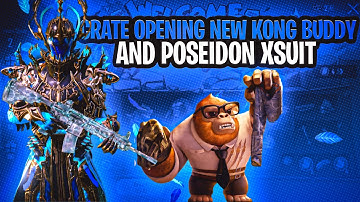 CRATE OPENING NEW KONG BUDDY🦧 AND GETTING NEW POSEIDON XSUIT👨‍🚀 @RahulBhardwaj1