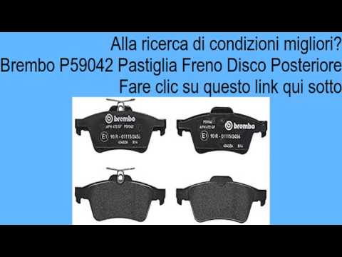 Brembo P59042 Pastiglia Freno Disco Posteriore