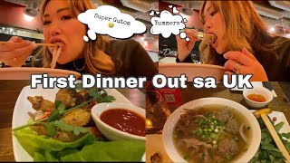 FIRST DINNER OUT SA UK | MUKBANG | UK VLOG | AloeVlogs