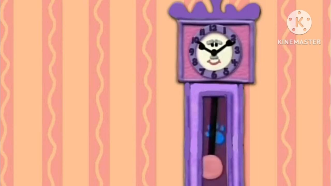 Blue's Clues — Grandfather Clock Template Video (FREE TO USE) YouTube