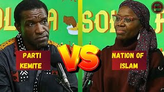 UN KEMITE FACE A UNE MUSULMANE (Parti kemite vs nation of islam) ta netjer manasoso/soeur akoy