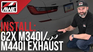 Install: AWE Exhaust Suite for the BMW G2X M340i/M440i