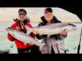 INSANE Triple Headers! Lake Ontario King Salmon Fishing (Spring Bite is ON!)