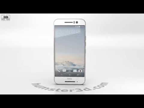 HTC One S9 Silver 3D model by Humster3D.com