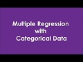 M5-8-4a Multiple Regression with Categorical Data