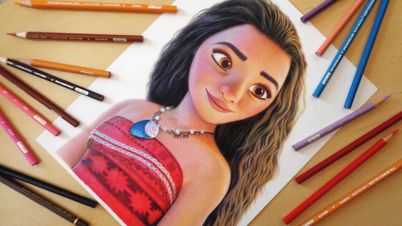 Speed Drawing: Moana 