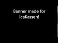 Banner made to icakassen