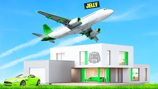 JELLY HOUSE TOUR In FLIGHT SIMULATOR! screenshot 5