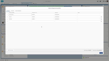 Sales Cloud: Opportunity Splits in Lightning Experience