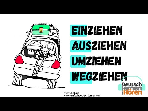 Video: Was ist ein Satz für umziehen?