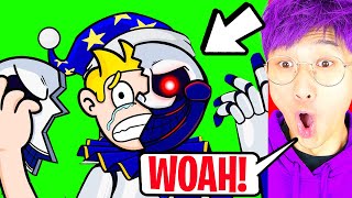 MOONDROP'S SAD ORIGIN STORY...!? (LANKYBOX REACTS TO TOP 5 CRAZIEST MEMES EVER!)