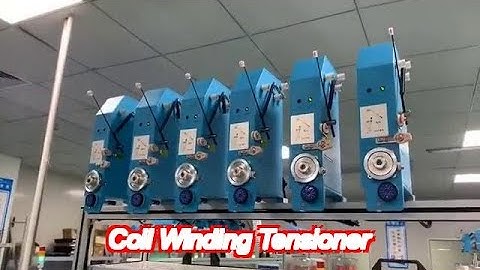 automatic coil winding wire tensioner dc servo motor rotor with 2-600g