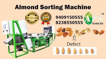 Almond Sorting Machine by APS INDUSTRIES 9409150555