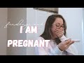 FINDING OUT IM PREGNANT!! | Live Test + Emotional Reaction