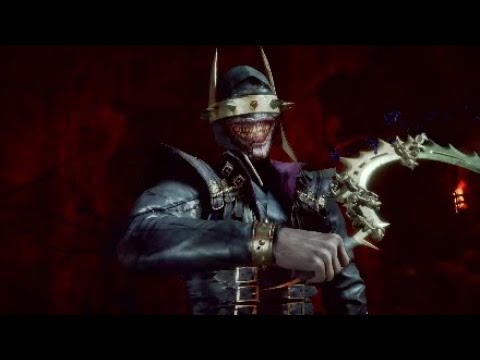 Mortal Kombat 11 - Noob Saibot (Batman Who Laughs) Intro, KB, FB, Fatality  & Outro - YouTube