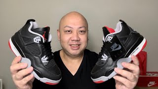 SHOCK DROPPED 2024 AIR JORDAN IV BRED 4 REIMAGINED PLUS FULL DETAIL REVIEW