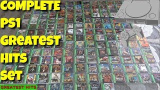 Complete PlayStation PS1 Greatest Hits Set