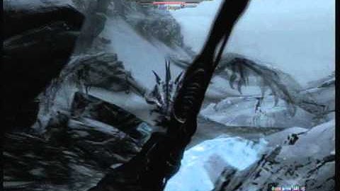 Skyrim - How to Freeze your Enemies Solid! (Ice Form Shout)