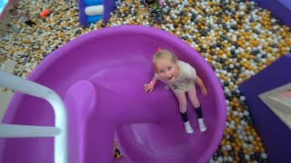 Ball Pool and Sliding Slide | Kids Playtime with Yaroslava | Fun Children's Video