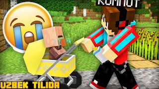 Qishloqi Bola Bolib Qoldi Minecraftda Kompot Minecraft