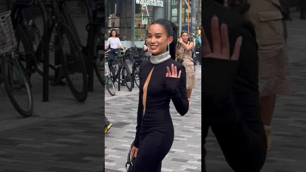 Guests arriving at @davidkomalondon 🖤💚 