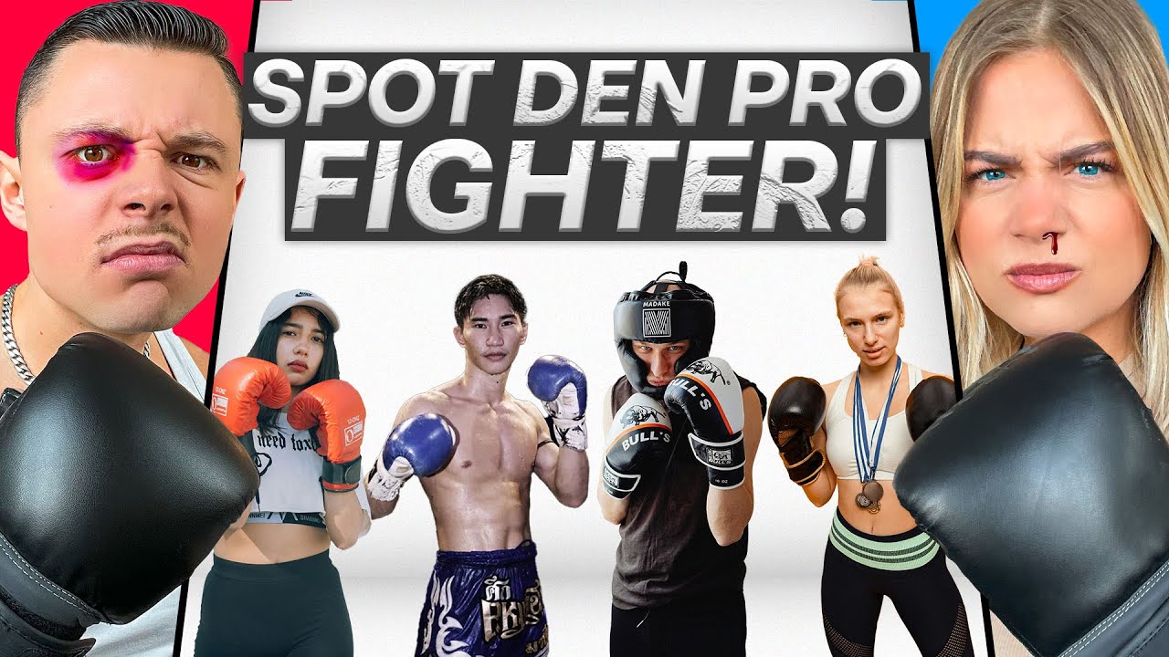 Hvem SPOTTER den ÆGTE fighter?!