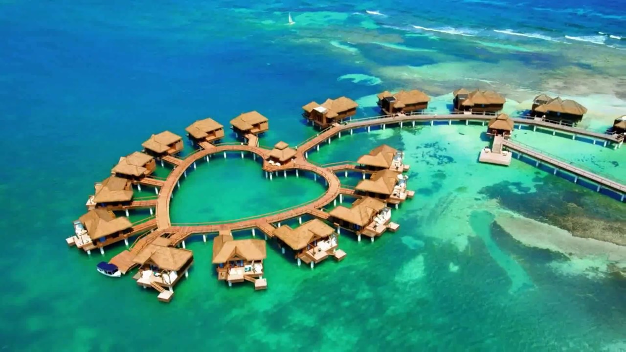 Sandals Resorts - The New Over the Water Villa Suites - YouTube