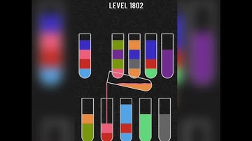 Water Sort Puzzle - Level 1802