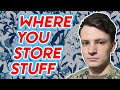 Where You Store Stuff During Navy Boot Camp