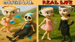 Brainrots Memes Love Transformations | Brainrot Original vs Real life | Brainrot Animation