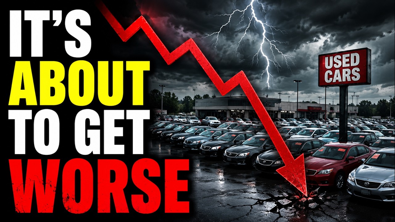 The Biggest Car Market Crash Of Our Lifetime Has Begun And Auto Prices Are Set To Plummet