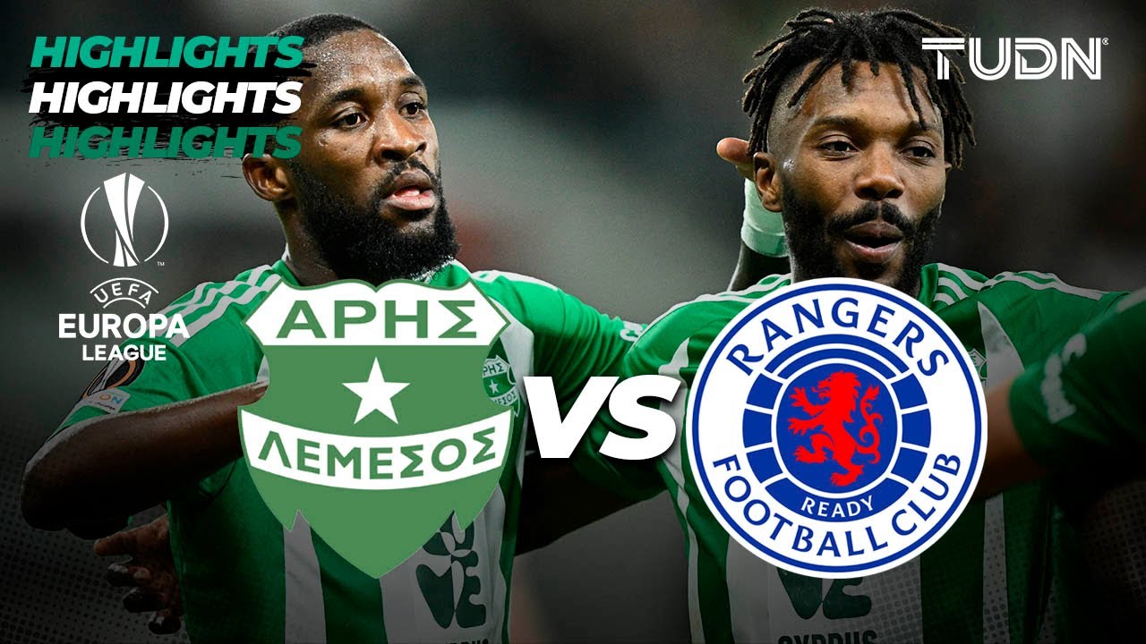 Aris Limassol vs Rangers HIGHLIGHTS UEFA Europa League 2023/24 TUDN YouTube Aris Limassol vs Rangers HIGHLIGHTS UEFA Europa League 2023/24 TUDN YouTube