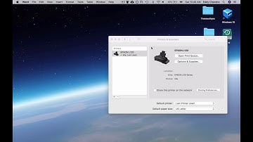 Printing from macOS over a print server (LAN)