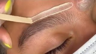 How To Wax Eyebrows - Salon Perfect - Step by Step Guide - DIY