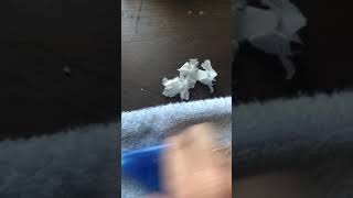 Static Electricity with plastic and tissue paper