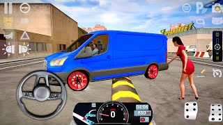Driving School Sim: Let's get the License with the Mini Van - Android gameplay screenshot 1