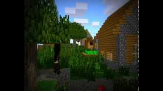 Minecraft Animation:Enderborn- The village Ep-2