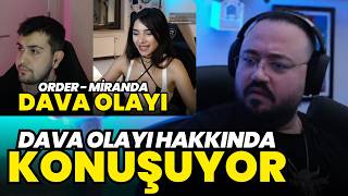 Jahrein, Order - Miranda Hakaret Davası Olayı Hakkında Konuşuyor