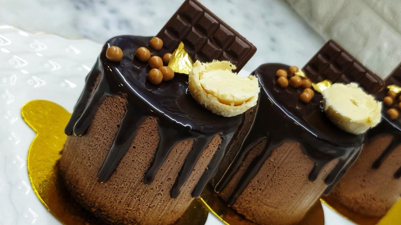 ميني لاير كيك موس الشكولة 🍫❤