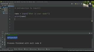 Introduction to input() | Python