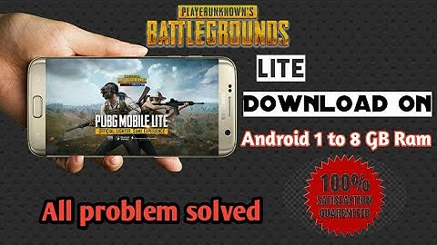 Pubg Mobile Lite | Now Download On All Android Devices | 1Gb To 8Gb Ram Supported | No DNS Error