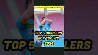 TOP 5 Fast Bowlers - For T20 WC 2024 🔥 screenshot 4