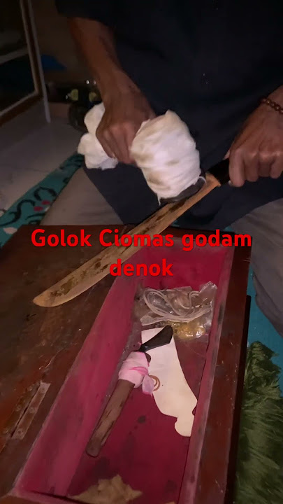 #golokciomas#godamdenok#goloksejarah#golokpeninggalan