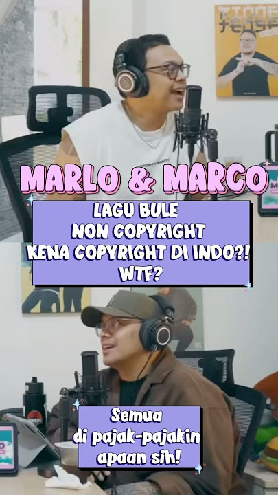 Lagu bule noncopyright kena copyright di indo?!