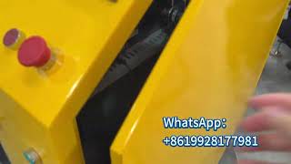 Yellow Fully Automatic Rewinder – Test Run & High Speed Performance