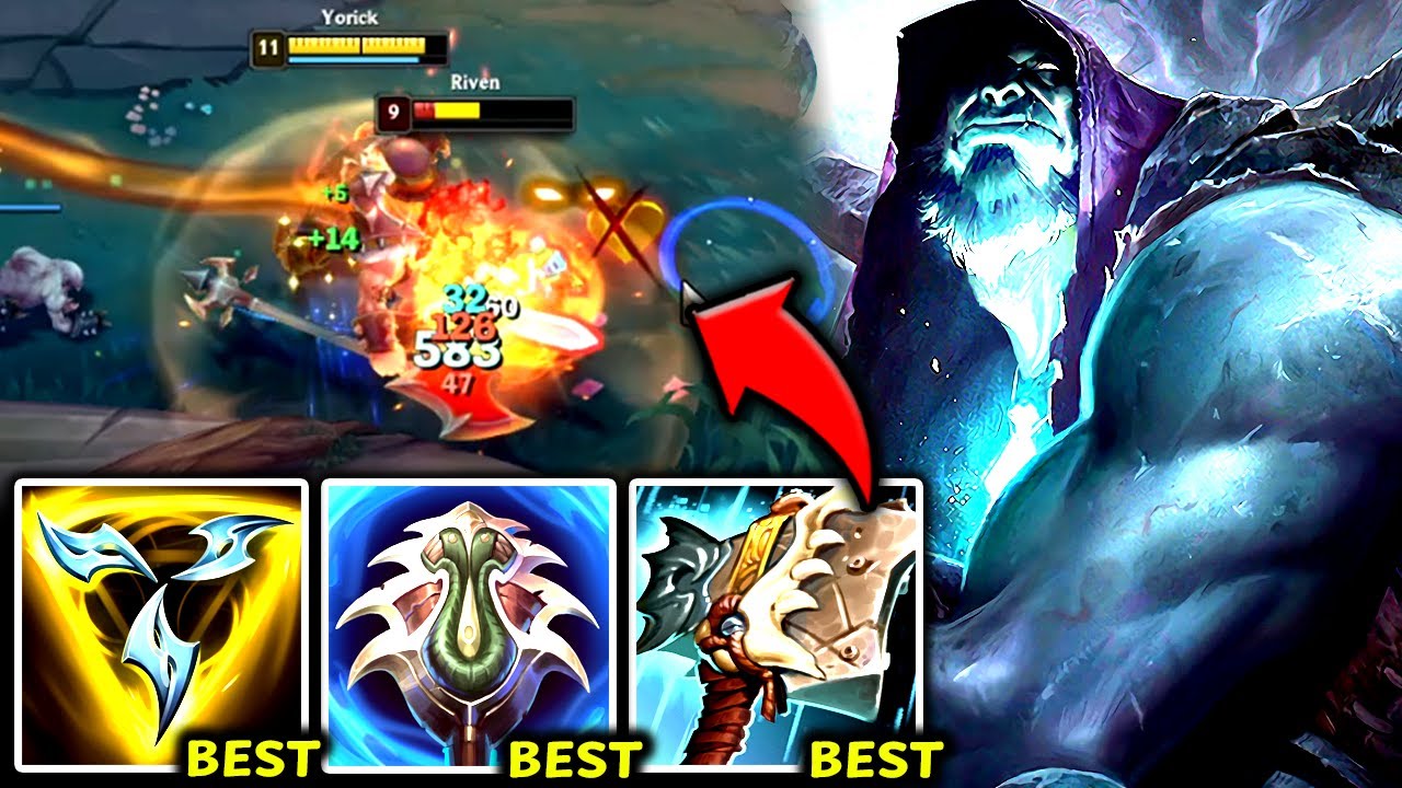 YORICK TOP IS NOW S+ TIER AND REQUIRES NO SKILL (VERY STRONG) - 2025 Yorick TOP Gameplay Guide